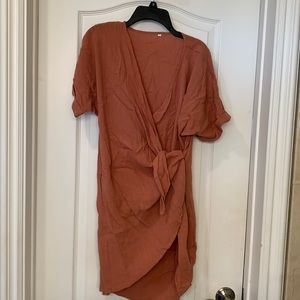 New Wrap ss dress s/m